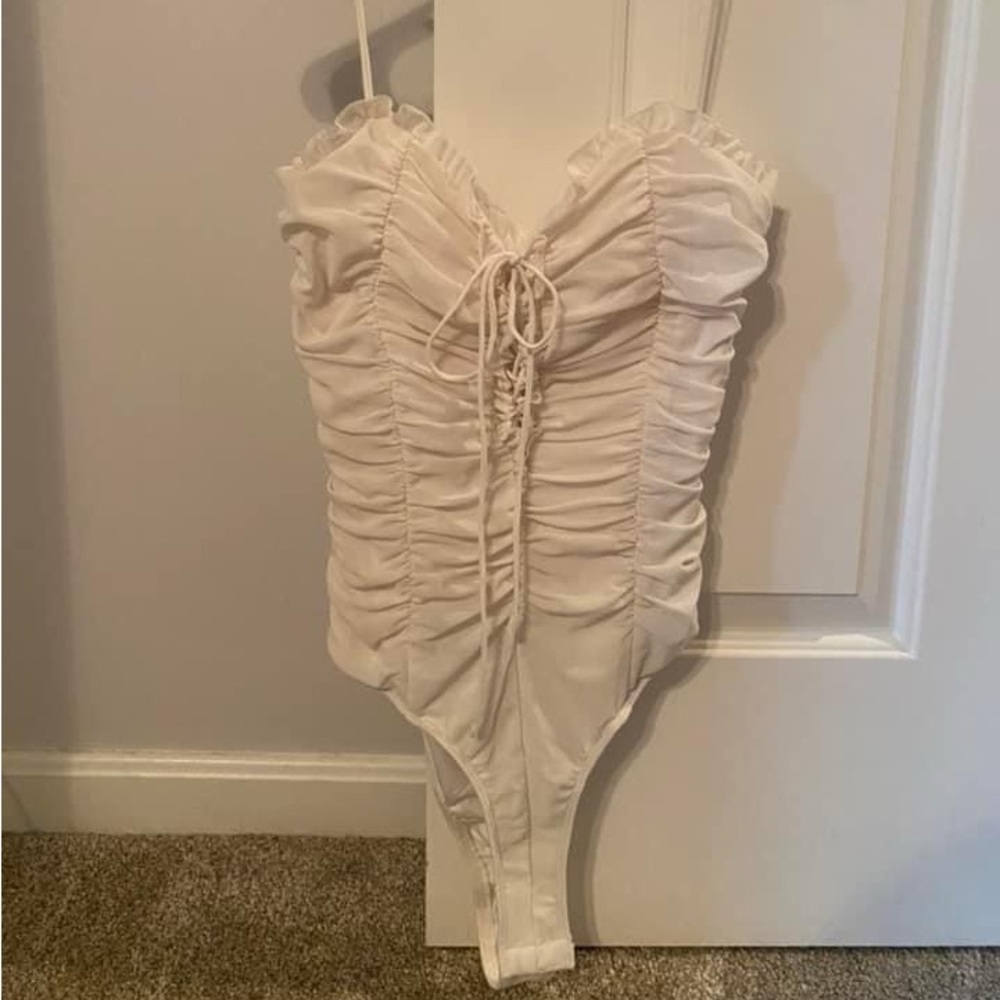 Ruched Bodysuite